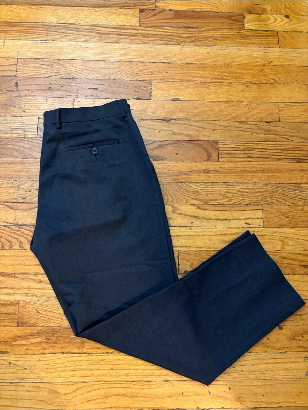 Men's Classic Dark Grey Dress Pants